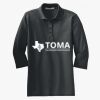 Women's Silk Touch 3/4 Sleeve Polo Thumbnail