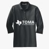 Women's Silk Touch 3/4 Sleeve Polo Thumbnail
